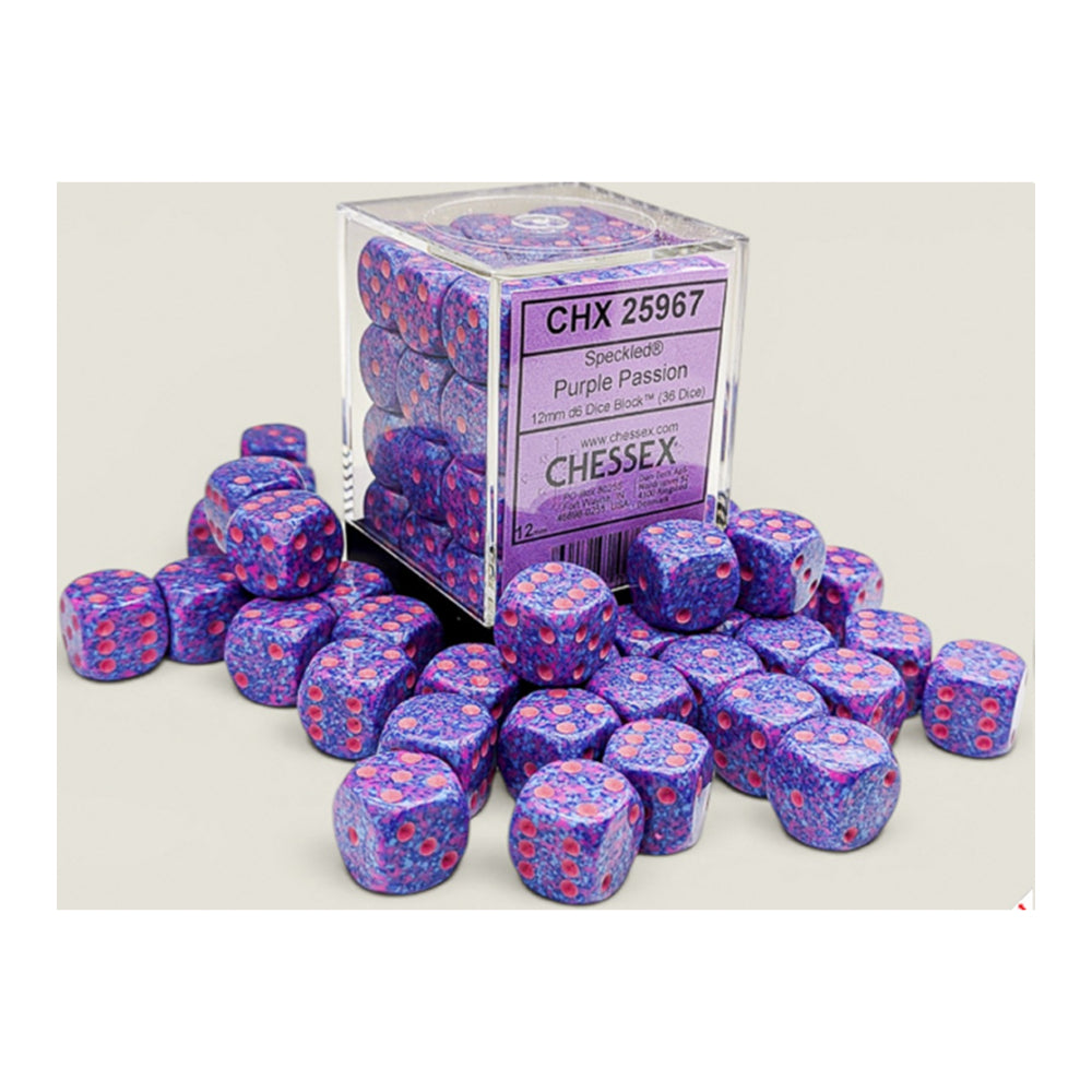36D6 Set (12mm): Speckled Purple Passion (CHX25967)
