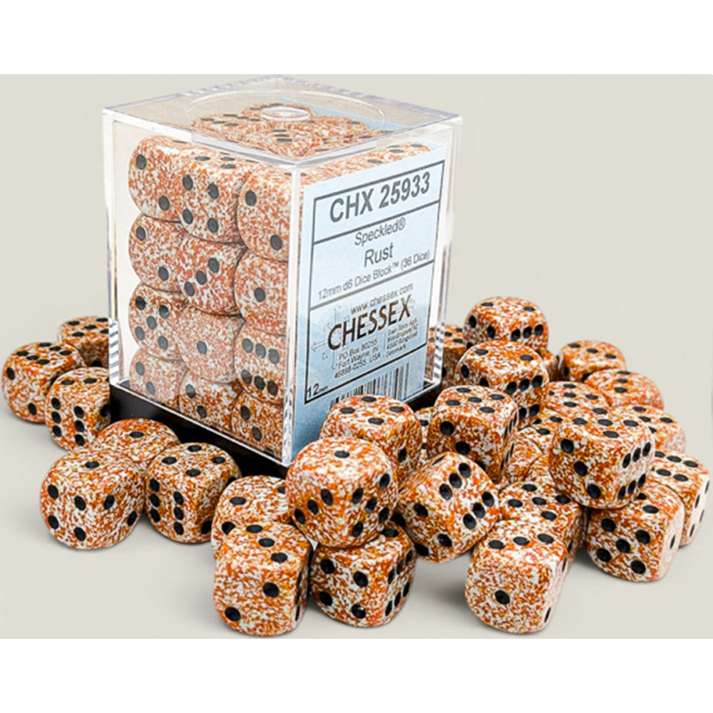 36D6 Set (12mm): Speckled Rust (CHX25933)