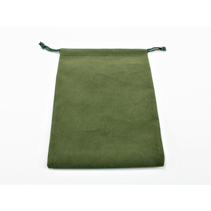 Suedecloth Dice Bag: Large - Green (CHX02395)