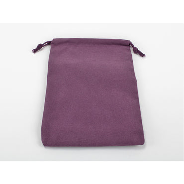 Suedecloth Dice Bag: Large - Purple (CHX02397)