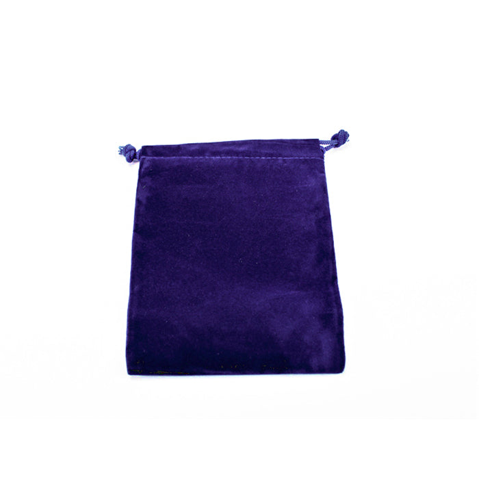 Suedecloth Dice Bag: Small - Blue (CHX02376)