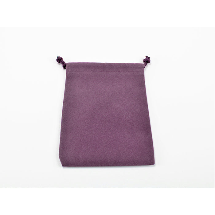 Suedecloth Dice Bag: Small - Purple (CHX02377)