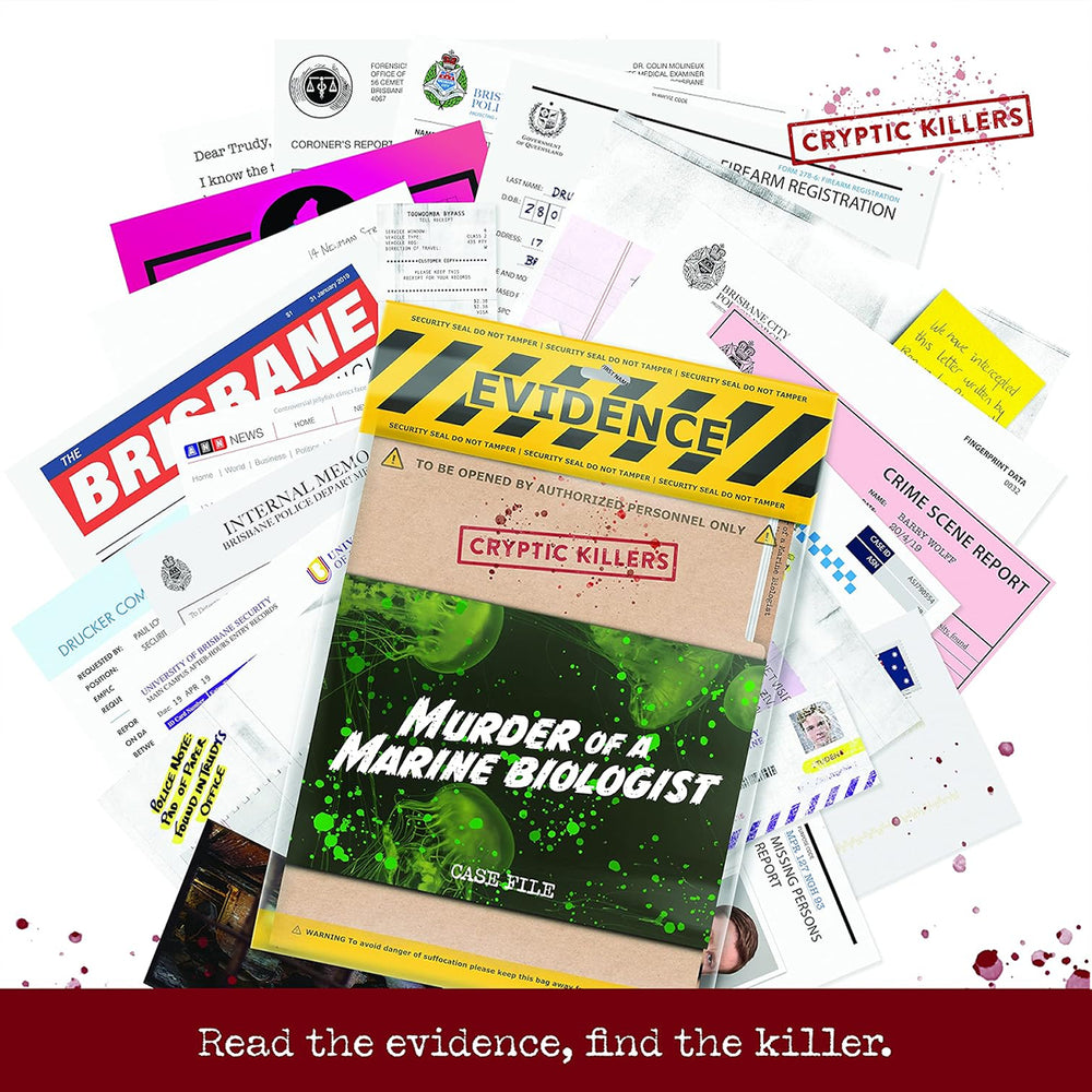 Cryptic Killers: Murder of a Marine Biologist