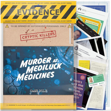 Cryptic Killers: Murder at MediLuck Medicines