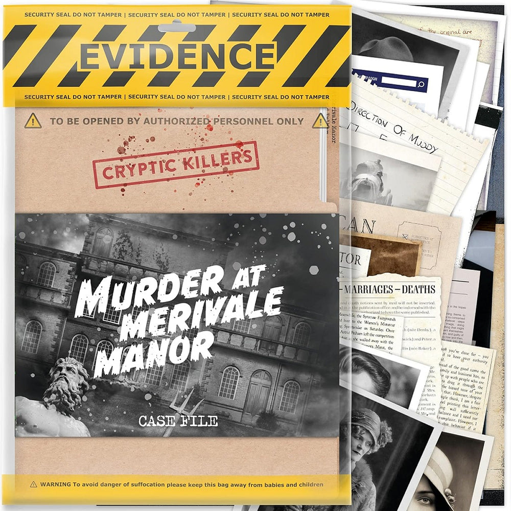 Cryptic Killers: Murder at the Merivale Manor