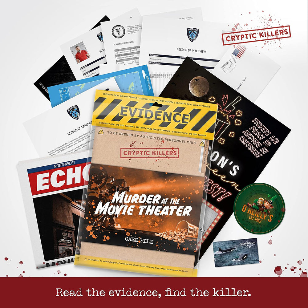 Cryptic Killers: Murder at the Movie Theatre