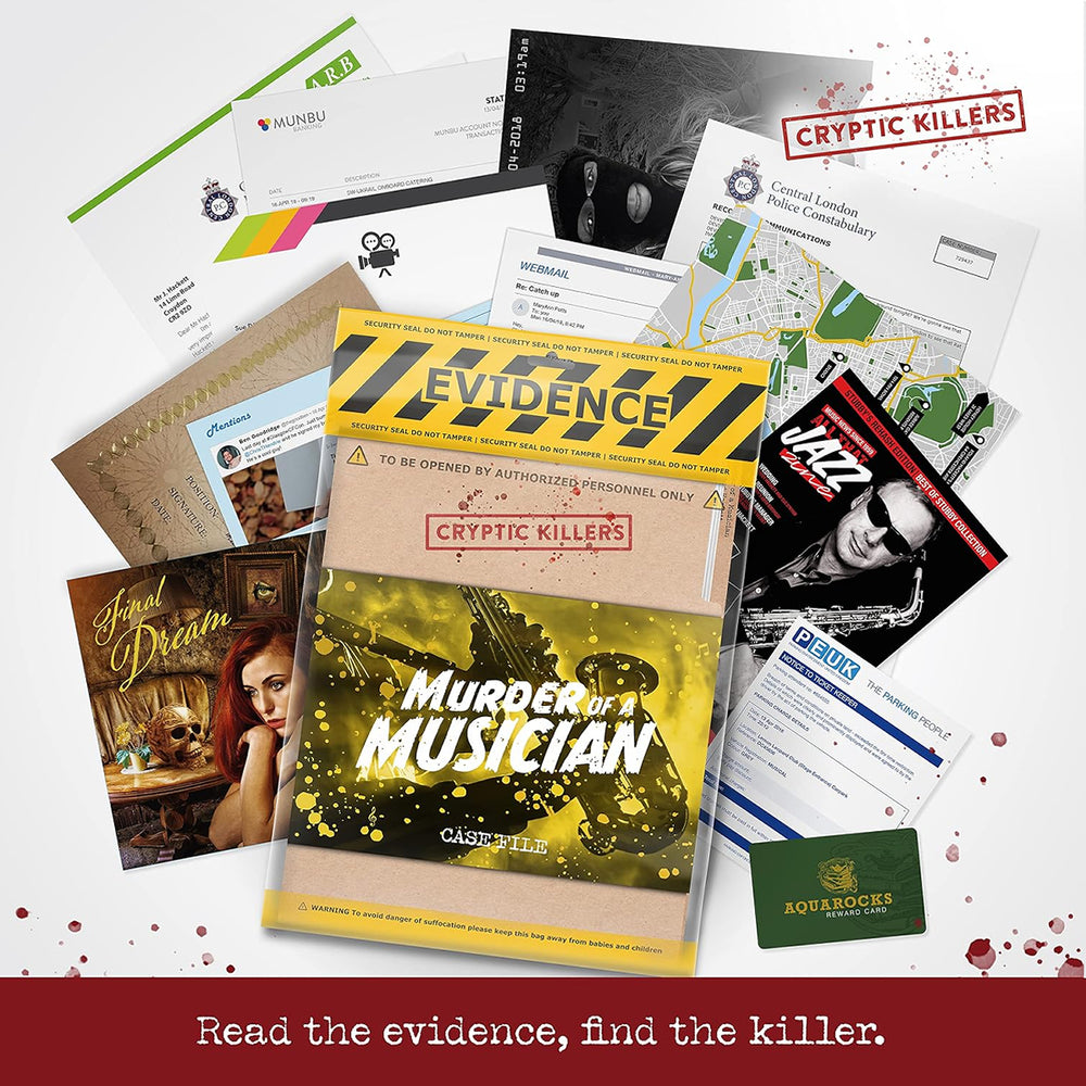 Cryptic Killers: Murder of a Musician