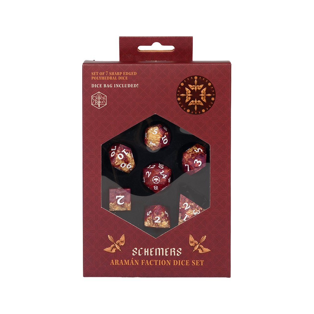 Critical Role: Araman Faction Dice Set - Schemers