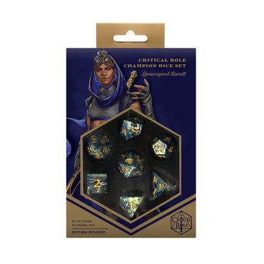 Critical Role: Champion Dice Set - Beuregard Lionett