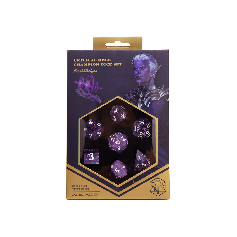 Critical Role: Champion Dice Set - Essek Thelyss