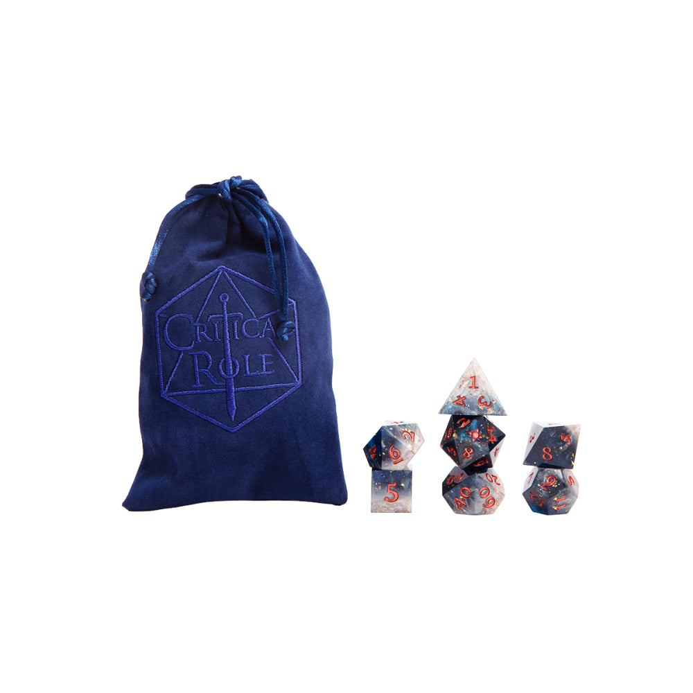 Critical Role: Champion Dice Set - Percival Fredrickstein Von Musel Klossowski De Rolo III