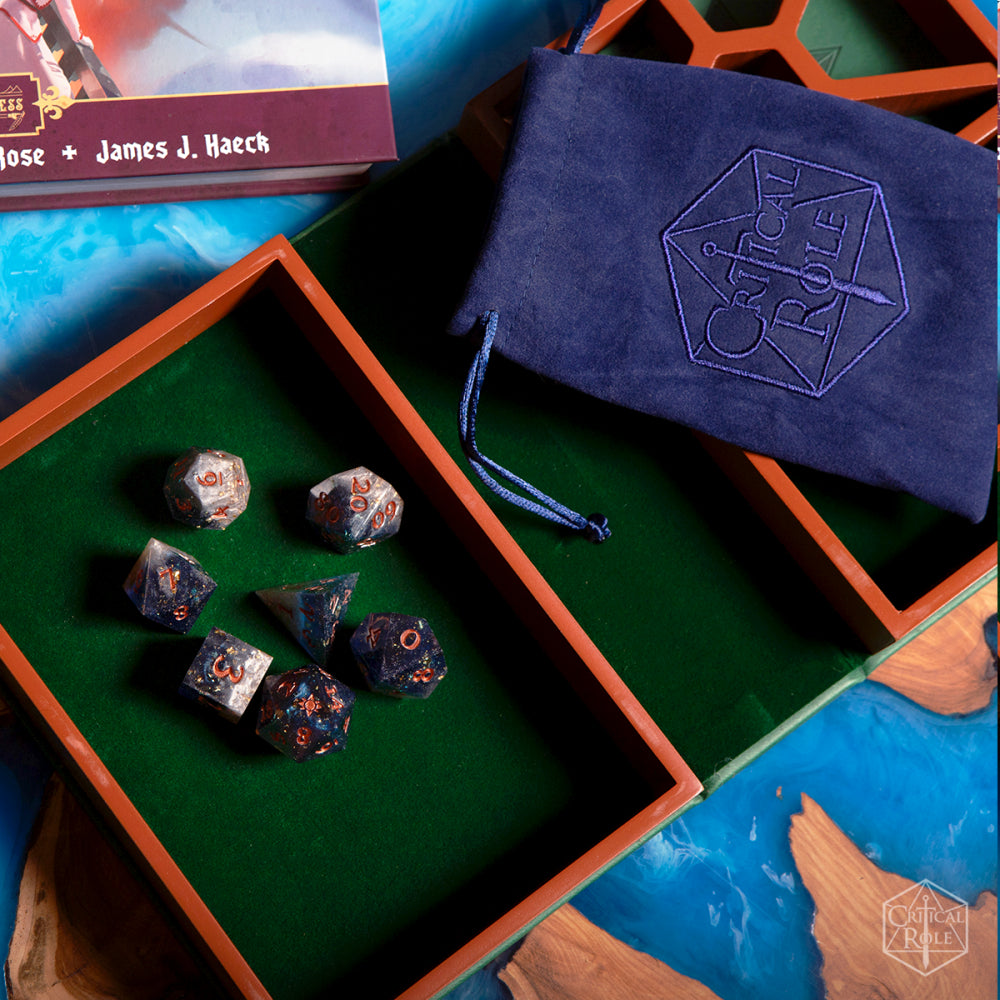Critical Role: Champion Dice Set - Percival Fredrickstein Von Musel Klossowski De Rolo III
