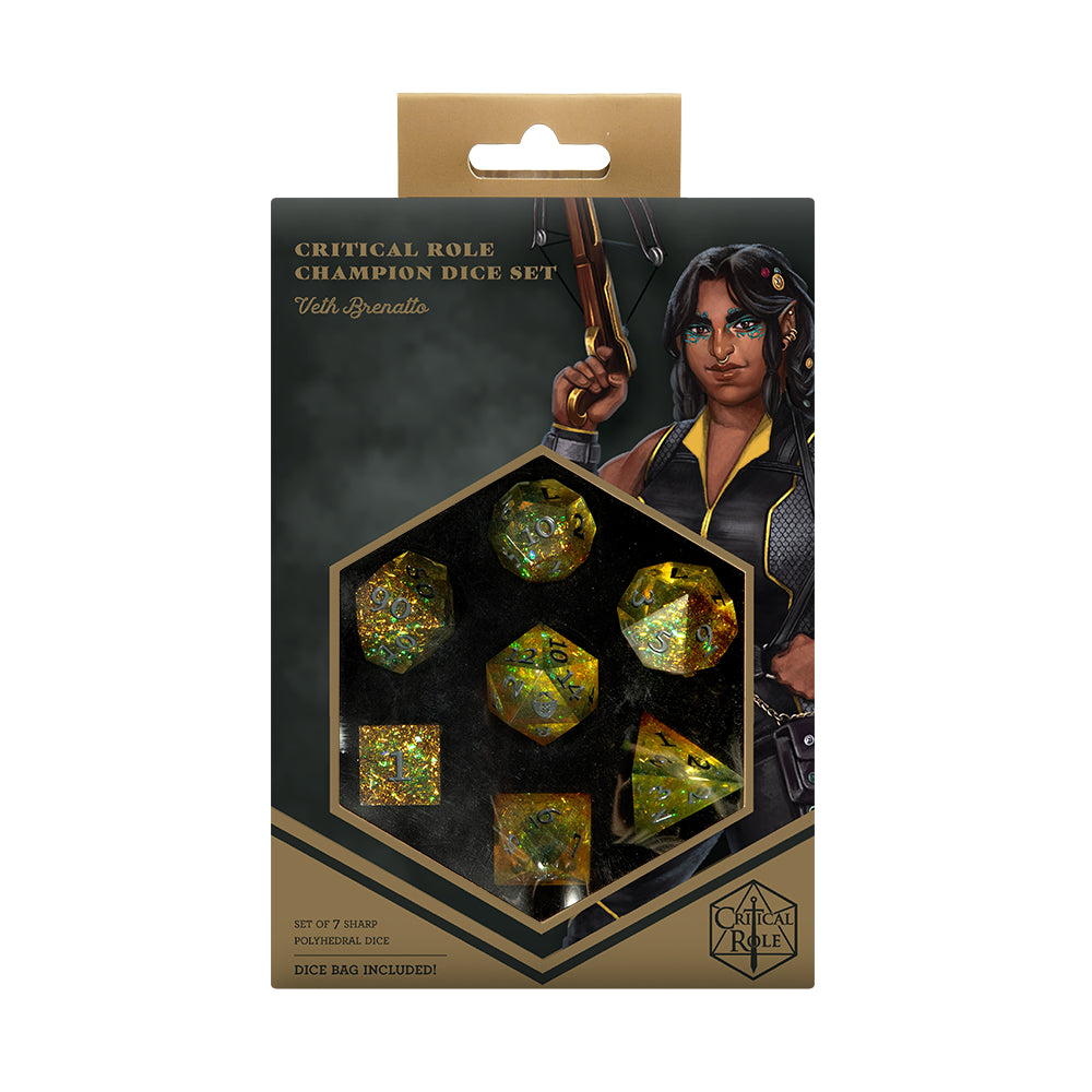 Critical Role: Champion Dice Set - Veth Brenatto