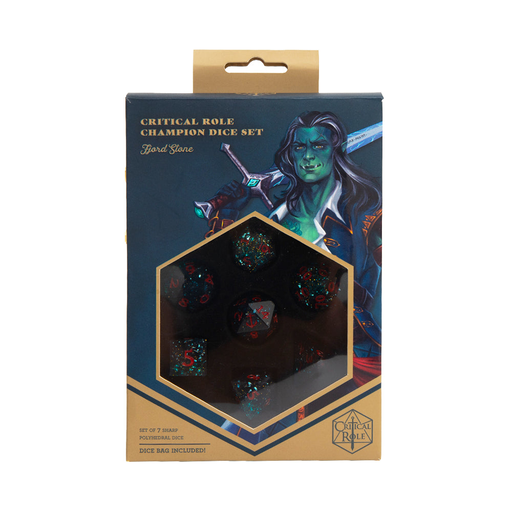 Critical Role: Champion Dice Set - Fjord Stone
