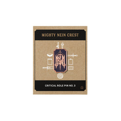 Critical Role Pins: Mighty Nein Crest