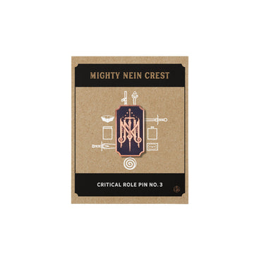 Critical Role Pins: Mighty Nein Crest