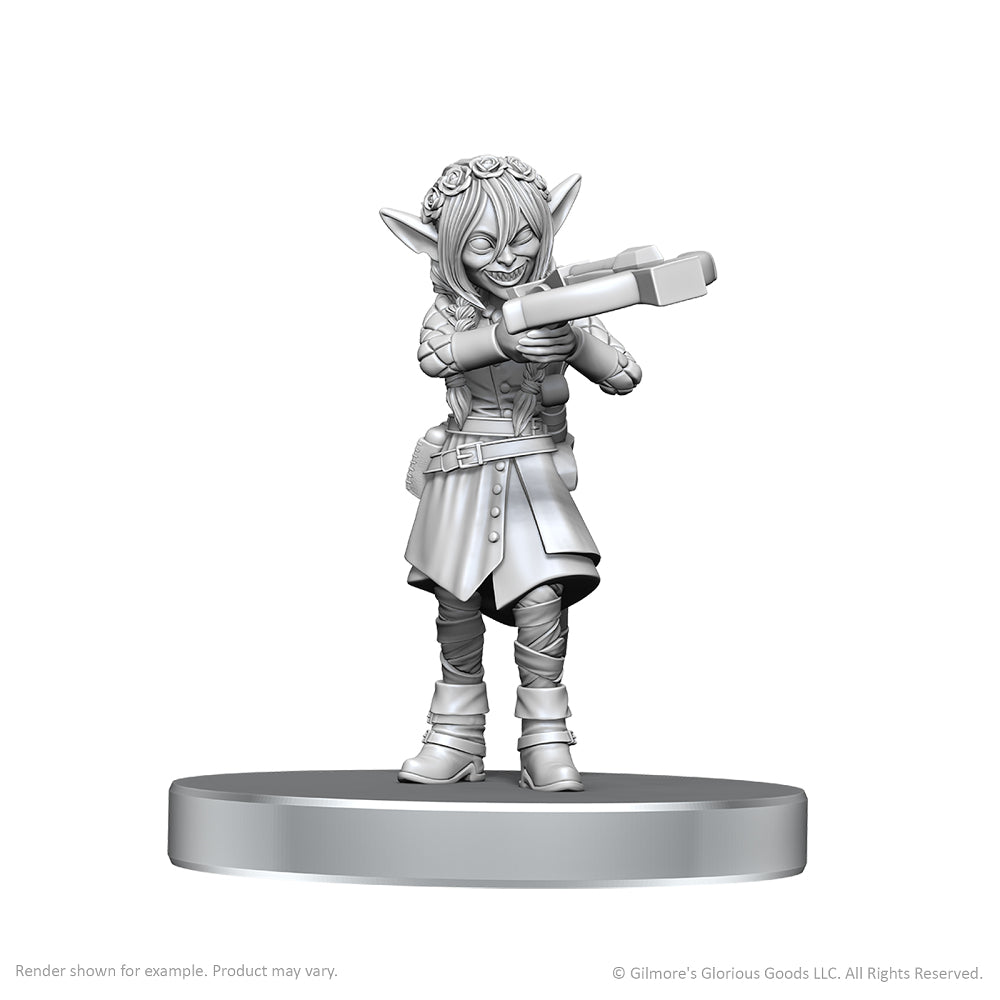 Critical Role Minis: Veth Brenatto & Nott the Brave (Unpainted / WV26)