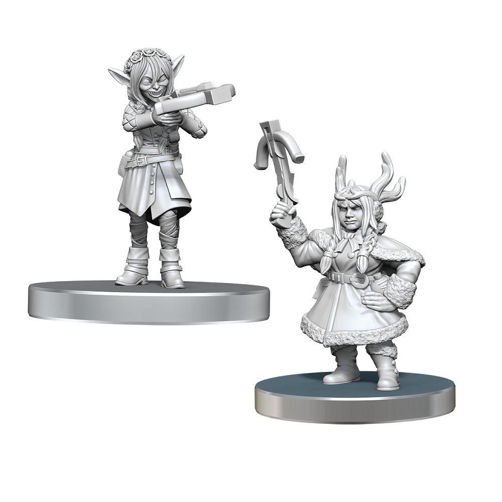 Critical Role Minis: Veth Brenatto & Nott the Brave (Unpainted / WV26)