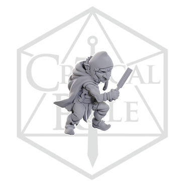 Critical Role Minis: Chetney Pock O'Pea & Werewolf (Unpainted) (WV23)