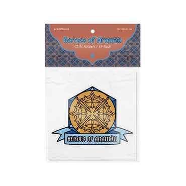 Critical Role: Vinyl Decals - Chibi Heroes of Araman