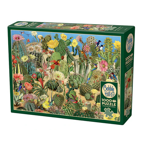 Cobble Hill Puzzles (1000 Pieces): Cactus Garden
