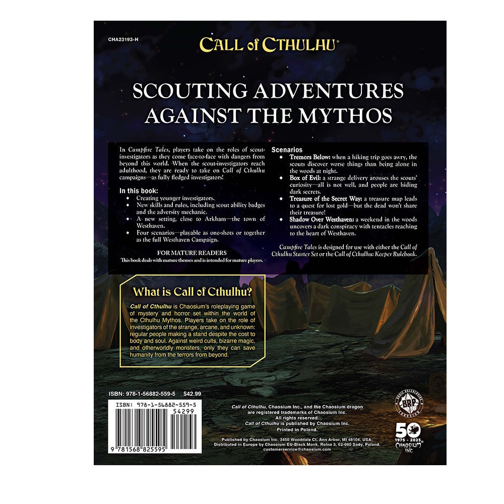 Call Of Cthulhu: Campfire Tales - Scouts Against Cthulhu