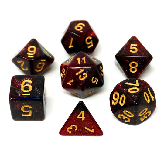 RPG Dice: Cherry Cola (Mimic Dice)
