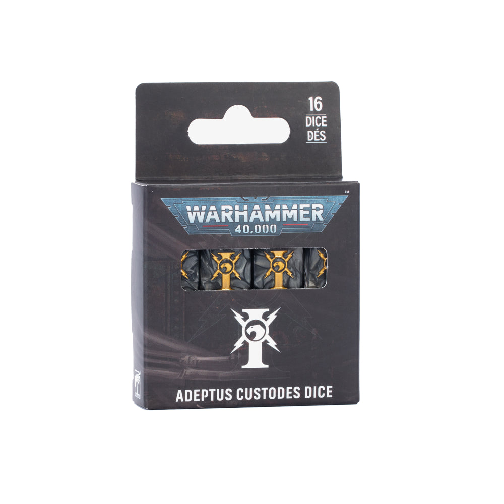 (PREORDER) Warhammer 40,000 Dice: Adeptus Custodes