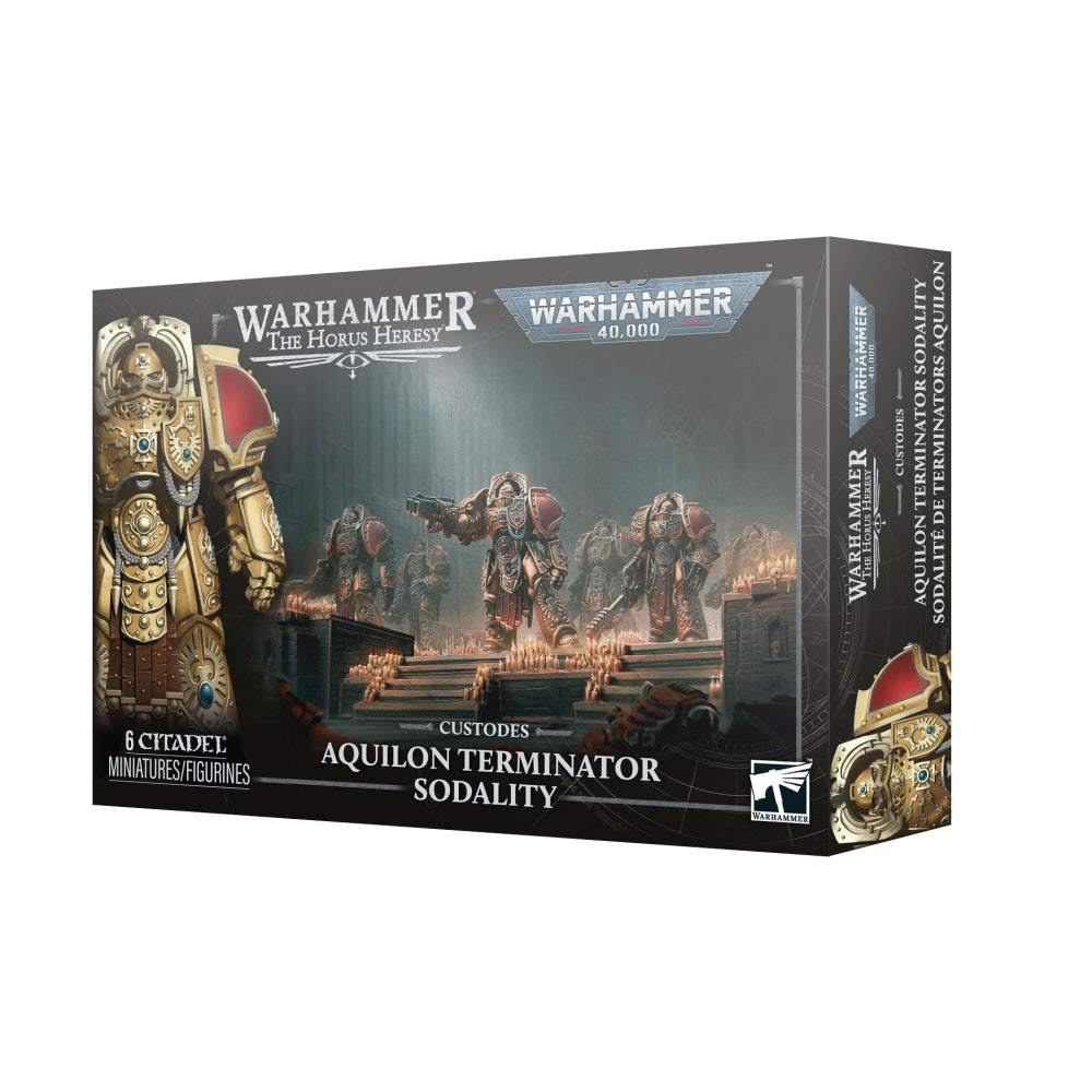 (PREORDER) Custodes: Aquilon Terminator Sodality