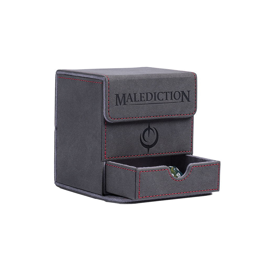 Malediction: Premium Leather Deck Box