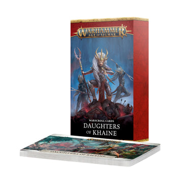 (PREORDER) Warscroll Cards: Daughters of Khaine