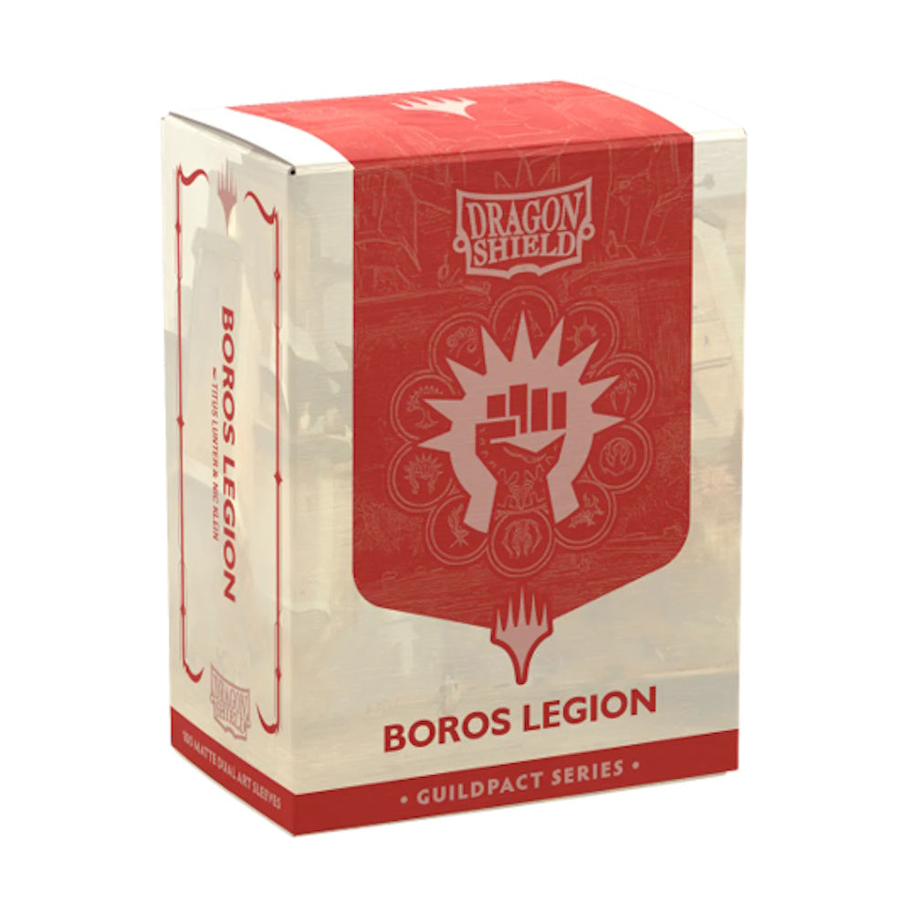 Dragon Shield: Dual Matte Sleeves - MTG Guildpact Boros Legion
