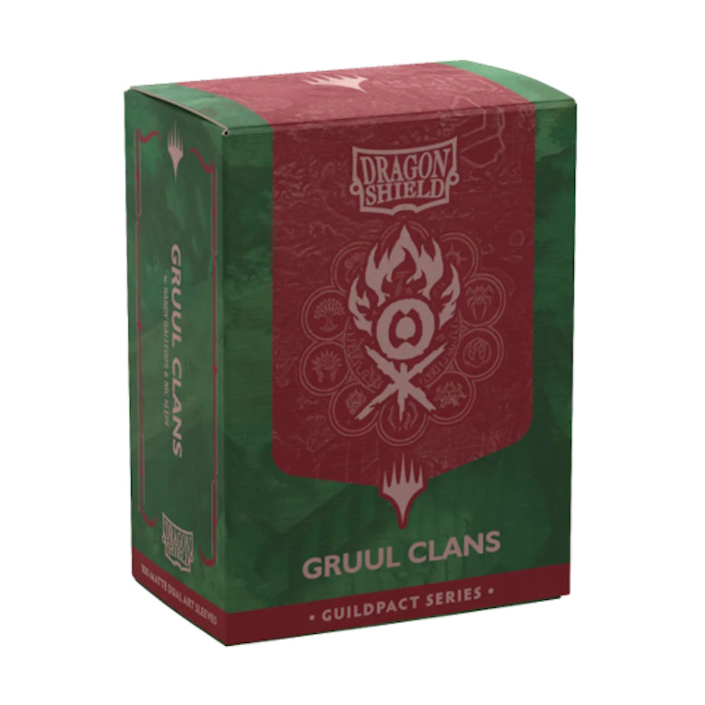 Dragon Shield: Dual Matte Sleeves - MTG Guildpact Grull Clans