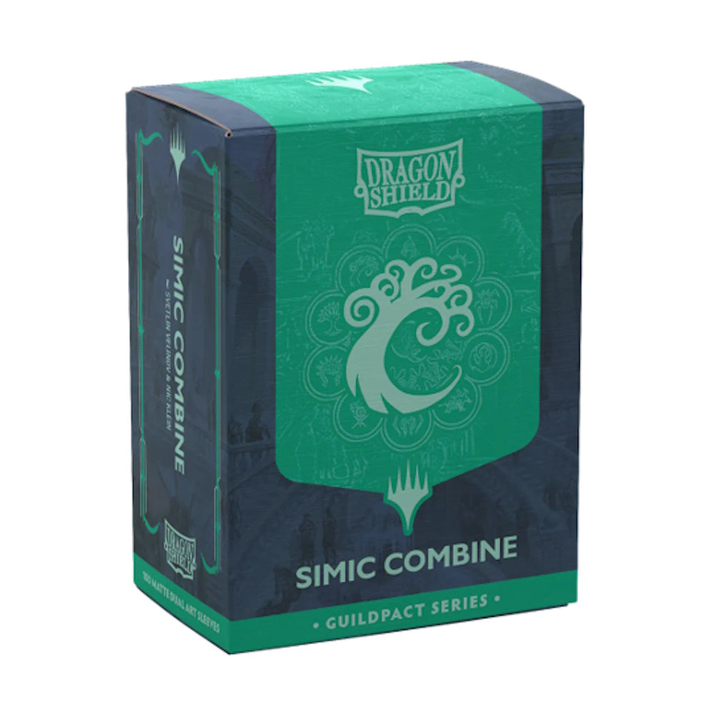 Dragon Shield: Dual Matte Sleeves - MTG Guildpact Simic Combine