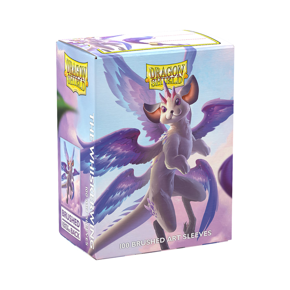 Dragon Shields: Brushed Art Sleeves - The Whiskerwing (100 Count)