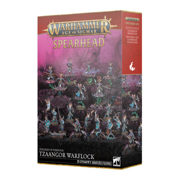 (PREORDER) Spearhead: Disciples of Tzeentch - Tzaangor Warflock