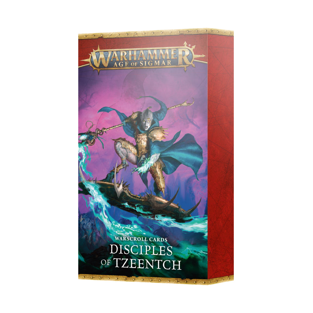 (PREORDER) Warscroll Cards: Disciples of Tzeentch