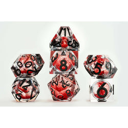 FanRoll: D&D Liquid Core Dice Set - Dragon Breath