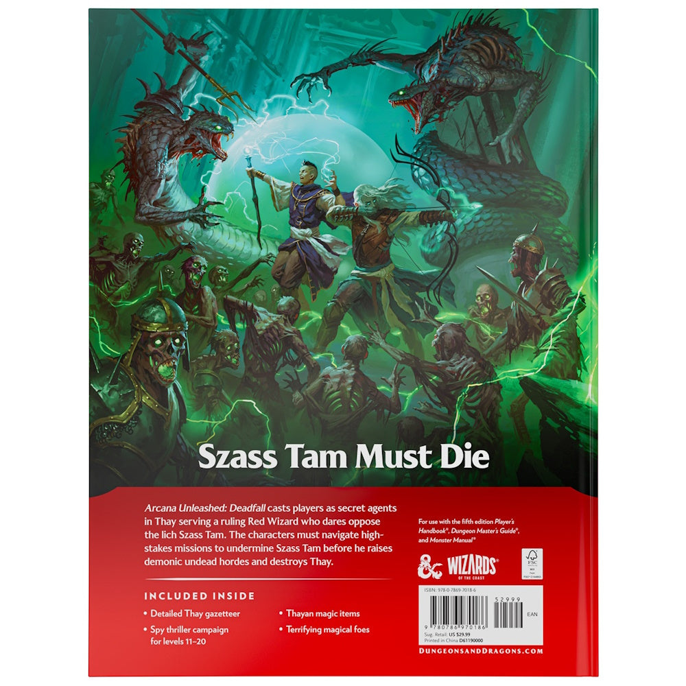 Dungeons & Dragons: Arcana Unleashed - Deadfall (HC)