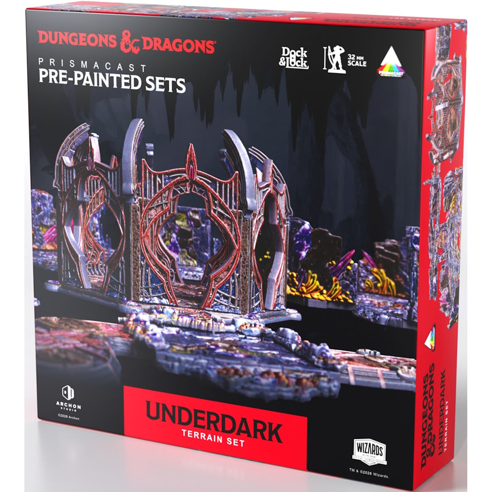 Dungeons & Dragons: Underdark Terrain Set (Prepainted)