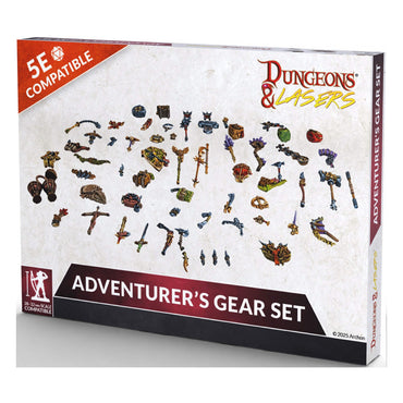 Dungeons & Lasers: Adventurer's Gear Set (Unpainted)