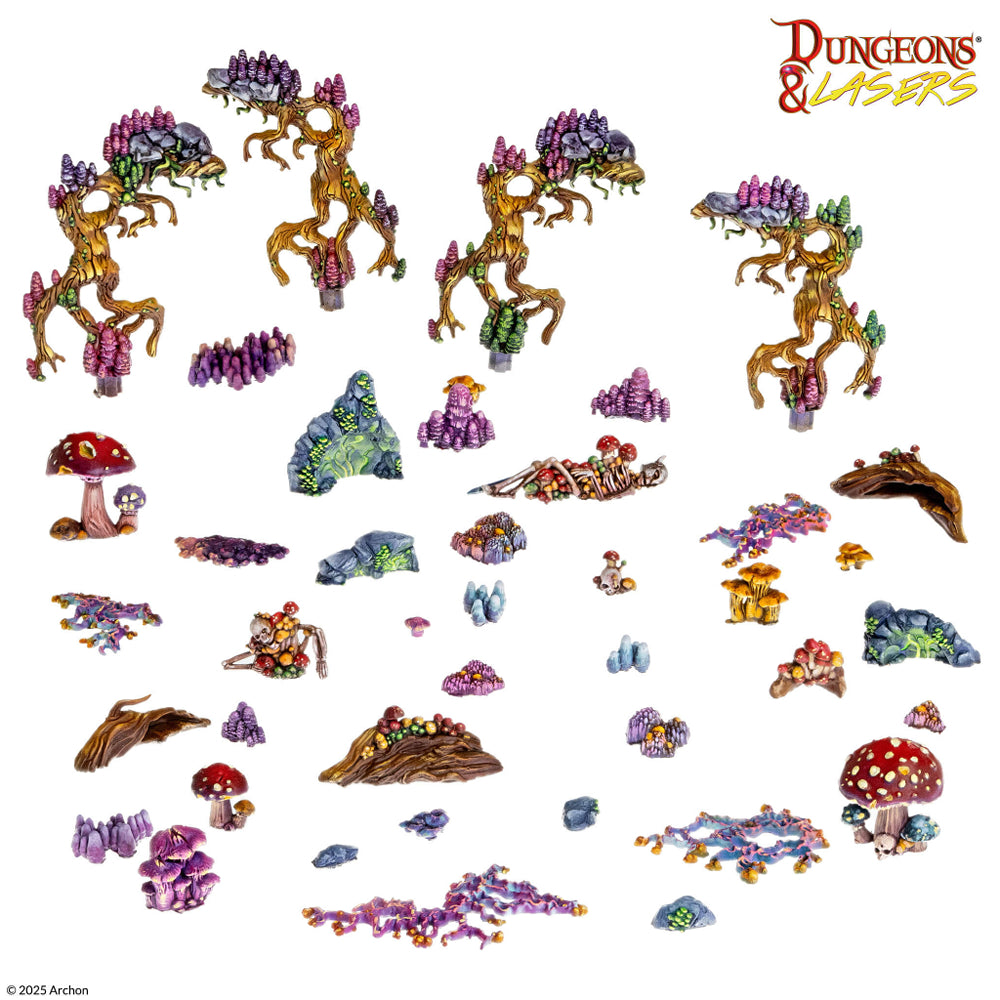 Dungeons & Lasers: Cave Fungi (Unpainted)