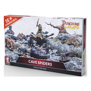 Dungeons & Lasers: Cave Spiders (Unpainted)