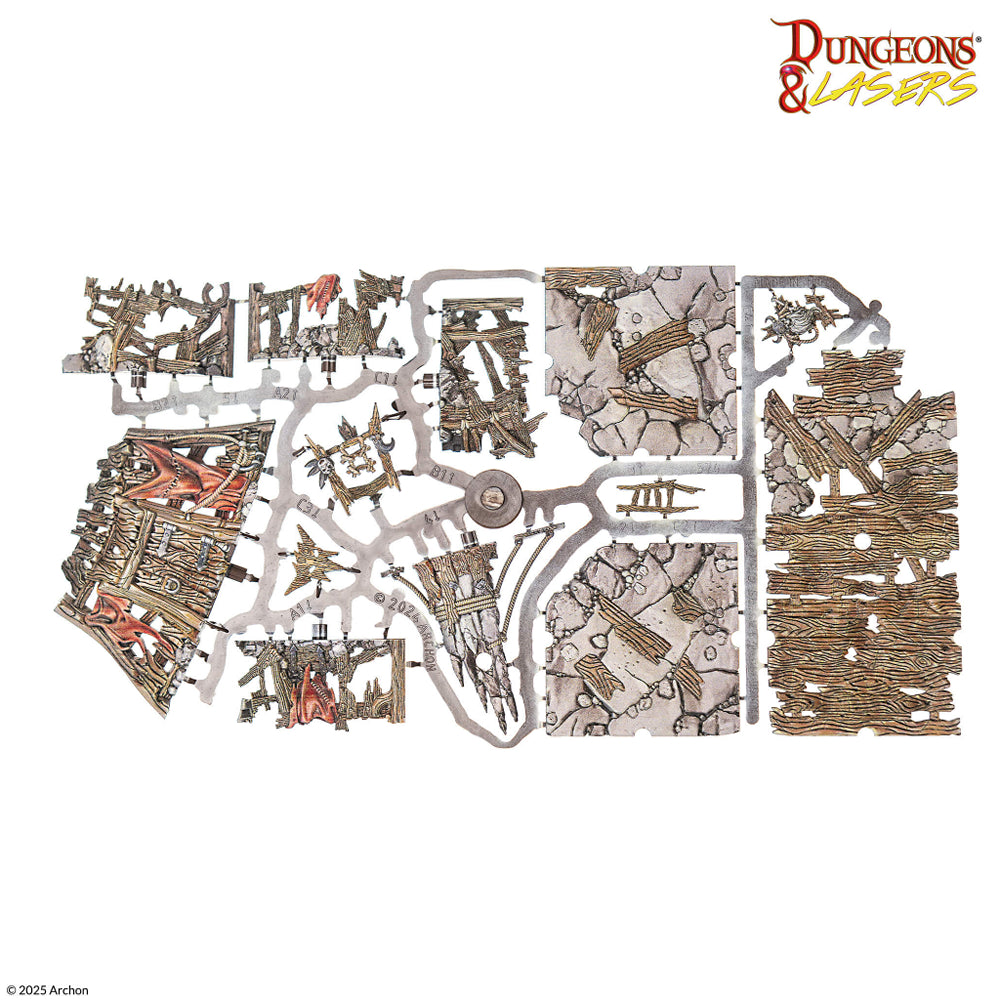 Dungeons & Lasers: Goblin Lair (Prepainted)