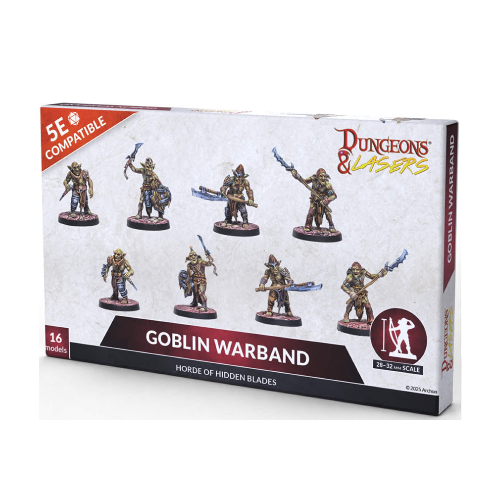 Dungeons & Lasers: Goblin Warband (Unpainted)
