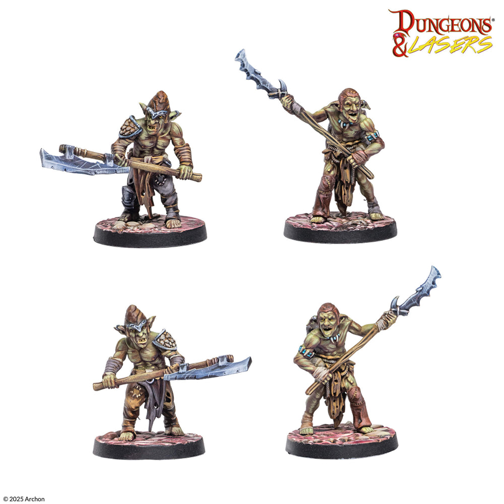 Dungeons & Lasers: Goblin Warband (Unpainted)