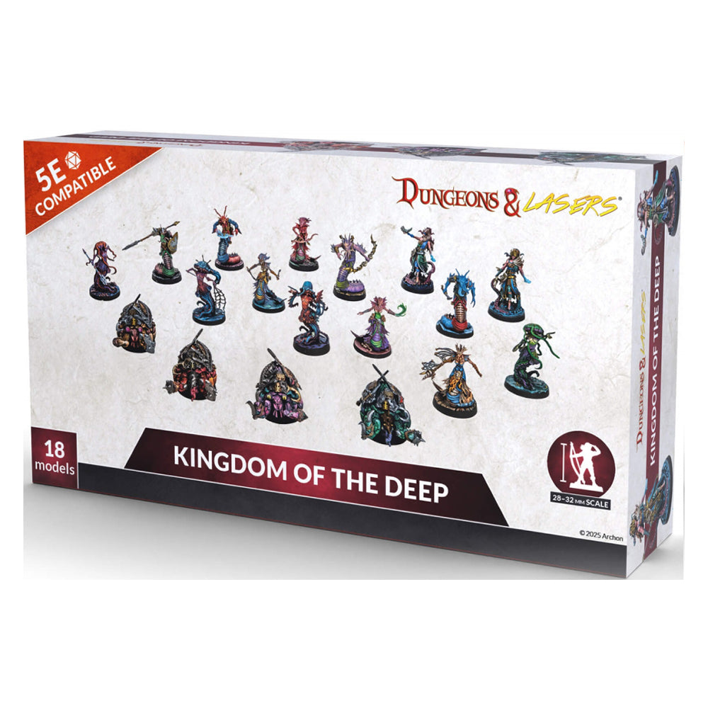Dungeons & Lasers: Kingdom of the Deep (Unpainted)