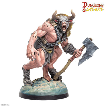 Dungeons & Lasers: Minotaur (Unpainted)