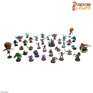 Dungeons & Lasers: Raiders and Beasts (Unpainted)