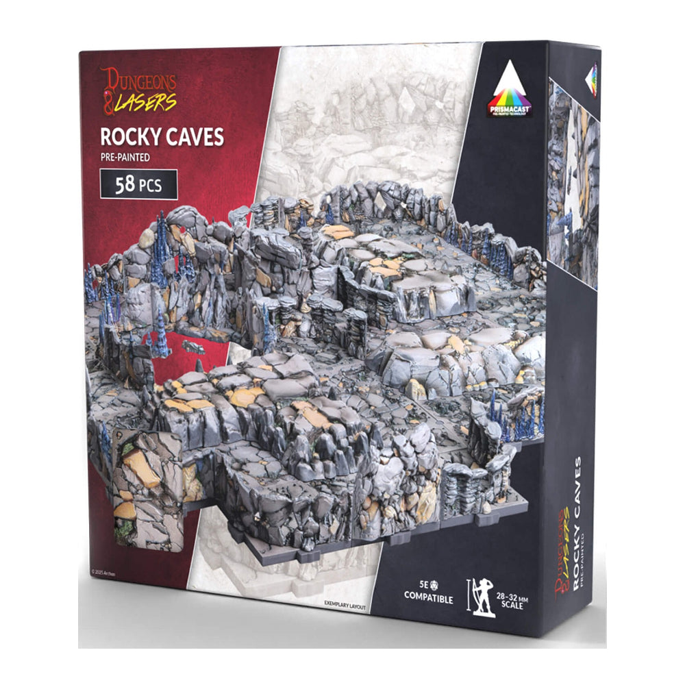Dungeons & Lasers: Rocky Caves (Prepainted)